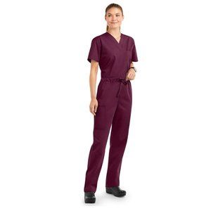 Strictly Scrubs Set 2XL Wine Unisex